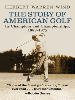 cover image of The Story of American Golf